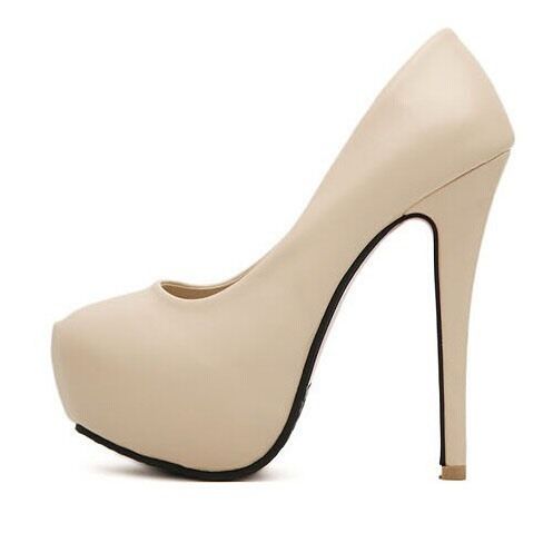 Kvinner Deluxe Sky-høy Platform Stiletto Pump
