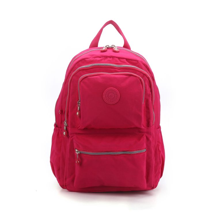 Preppy Plain Canvas-ryggsekker