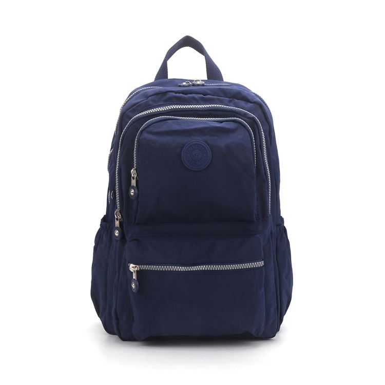 Preppy Plain Canvas-ryggsekker