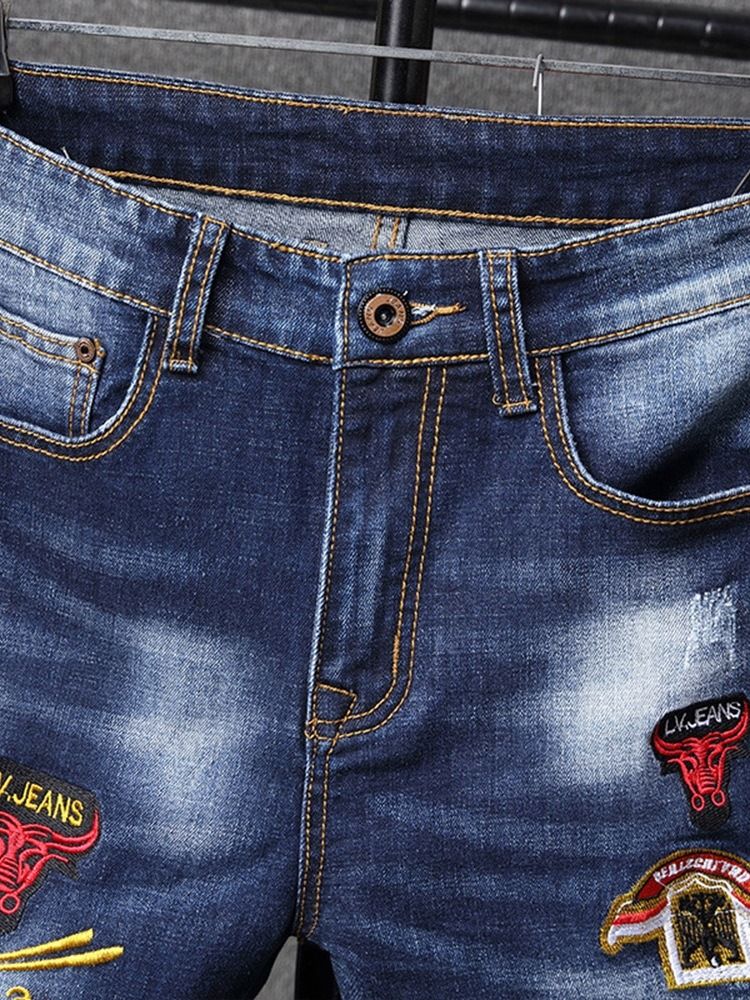 Casual Menns Jeans