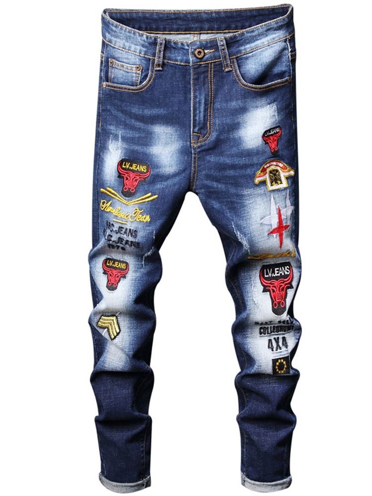 Casual Menns Jeans